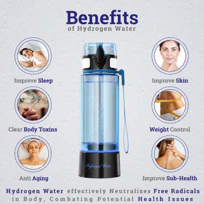 Hydrogen Water Bottle Generator 500 mlÂ  1